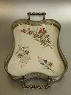 Edelweiss - Dienblad - tray - Chroom, Porselein, Antiek en Kunst