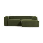 *WOONWINKEL* Kave Home Blok Hoekbank Met Chaise Longue Ribst, Huis en Inrichting, Banken | Bankstellen, Verzenden, Nieuw