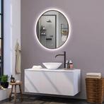 Ronde badkamerspiegel Mauri copper met verwarming, LED, Verzenden, Nieuw
