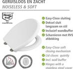 WENKO WC bril Gubbio - antibacterieel wit Duroplast -, Huis en Inrichting, Ophalen of Verzenden, Nieuw