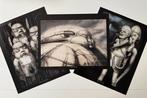 HR Giger - Tríptico - (x3) - Biomecánica - Jaren 2000