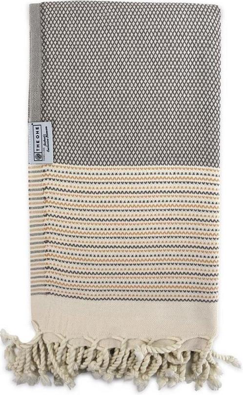 The One Towelling Hamamdoek Exclusive 90 x 170 cm Iron/Oak, Huis en Inrichting, Badkamer | Badtextiel en Accessoires, Verzenden