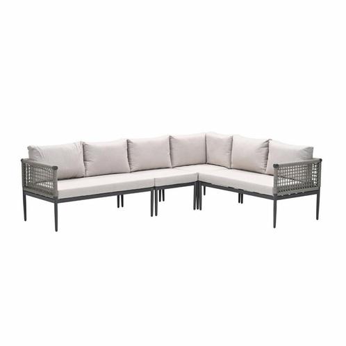 Garden Impressions Burela lounge hoekset rechts 4-delig -, Tuin en Terras, Tuinsets en Loungesets, Verzenden