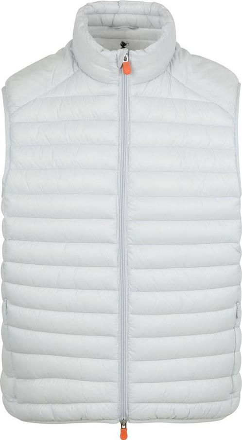 Save The Duck Bodywarmer Adam Lichtgrijs maat XL Heren, Kleding | Heren, Jassen | Winter, Grijs, Nieuw, Maat 56/58 (XL), Verzenden