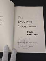 Signed, Dan Brown - The Da Vinci Code - 2003