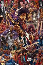 Poster Legendary Guitarists 61x91,5cm, Verzamelen, Posters, Verzenden, Nieuw, A1 t/m A3