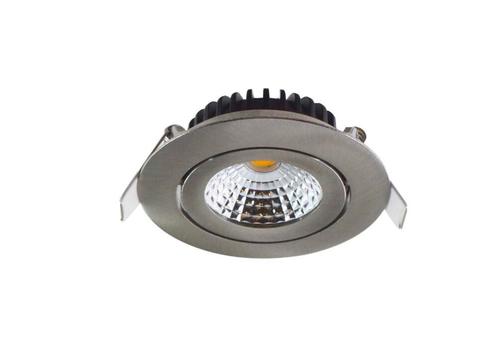 Verstelbare Inbouw LED Spotlicht 5W 2700K Nikkel - A22032, Tuin en Terras, Buitenverlichting, Overige typen, Nieuw, Verzenden