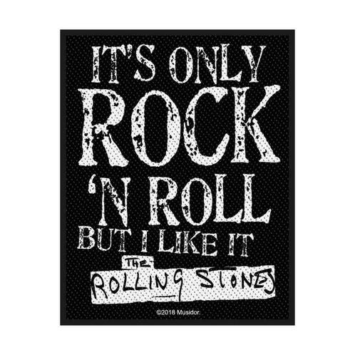 The Rolling Stones It's Only Rock 'N Roll Patch off. merch, Verzamelen, Muziek, Artiesten en Beroemdheden, Kleding, Nieuw, Ophalen of Verzenden