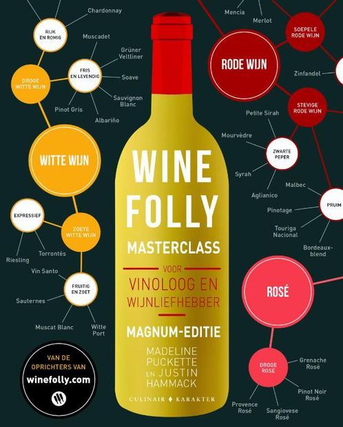 Wine folly 9789045214900 Madeline Puckette, Boeken, Kookboeken, Zo goed als nieuw, Verzenden