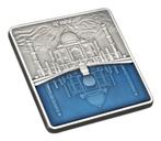 Prachtige zilveren Taj Mahal munt, Postzegels en Munten, Verzenden
