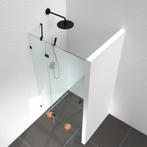 Enkele douchedeur met zijlicht nis (180° scharnier), Ophalen of Verzenden, Nieuw