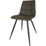 Eetkamerstoel Galgary Army Green, Huis en Inrichting, Stoelen, Ophalen of Verzenden, Nieuw