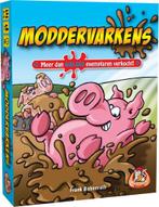 Moddervarkens een leuk, snel en interactief spel, Hobby en Vrije tijd, Nieuw, Een of twee spelers, White Goblin Games, Verzenden