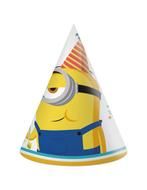 Minions Feesthoedjes The Rise Of Gru 6st, Hobby en Vrije tijd, Feestartikelen, Verzenden, Nieuw