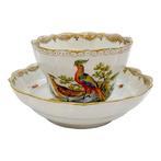 Meissen - Kop en schotel (2) - Birds of Paradise coffee cup, Antiek en Kunst