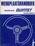 1982 Honda Quintet werkplaatshandboek supplement, Auto diversen, Handleidingen en Instructieboekjes, Verzenden