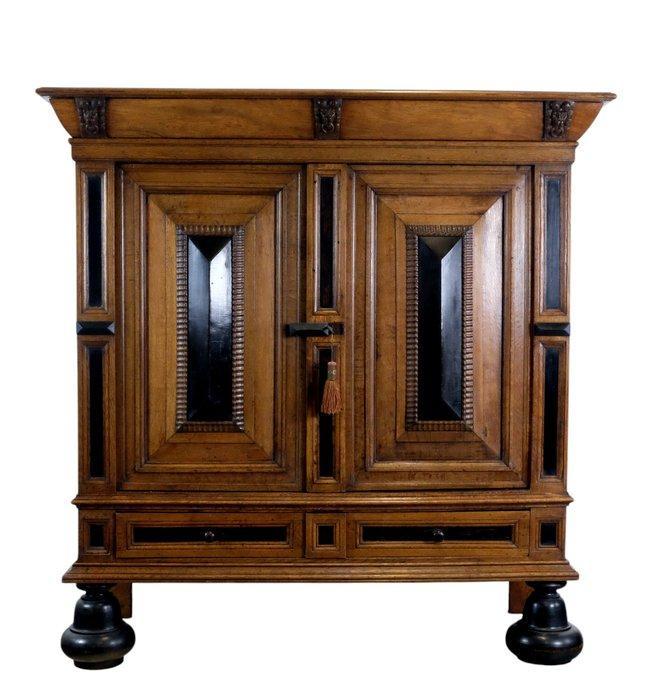 Kabinet - Twee deuren Kussenkast - Eik, Antiek en Kunst, Antiek | Overige Antiek