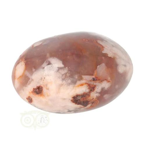 Bloem Agaat Jumbo handsteen Nr 22 - 95 gram, Sieraden, Tassen en Uiterlijk, Edelstenen, Nieuw, Verzenden