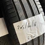 2 x Michelin Primacy 4 205-60-16 Zomerbanden 5,5mm, Gebruikt, 16 inch, Band(en), Personenwagen