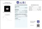 1 pcs Wit Opaal - 33.99 ct - Antwerp Laboratory for Gemstone, Sieraden, Tassen en Uiterlijk, Edelstenen, Nieuw