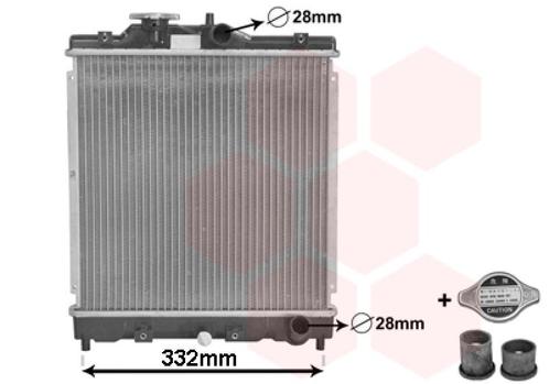 RADIATOR VOOR HONDA CIVIC 1996-1999 19010P01003, Auto-onderdelen, Airco en Verwarming, Nieuw, Ophalen of Verzenden
