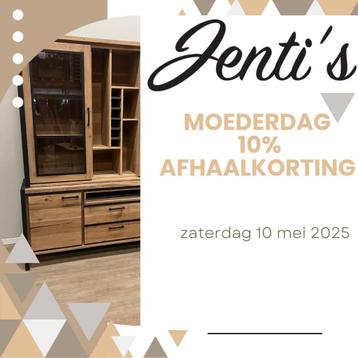 Moederdagactie bij Jenti’s – 10% afhaalkorting beschikbaar voor biedingen
