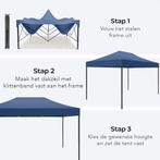 2dekans | LifeGoods Partytent - Paviljoen - 3x4.5 m - Easy, Ophalen of Verzenden, Gebruikt