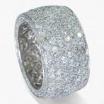 Zonder Minimumprijs - Ring Platina, IGI Antwerpen - 6.65ct., Nieuw
