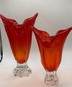 Chribska - Josef Hospodka, attributed - Vaas (2) - Glas -, Antiek en Kunst