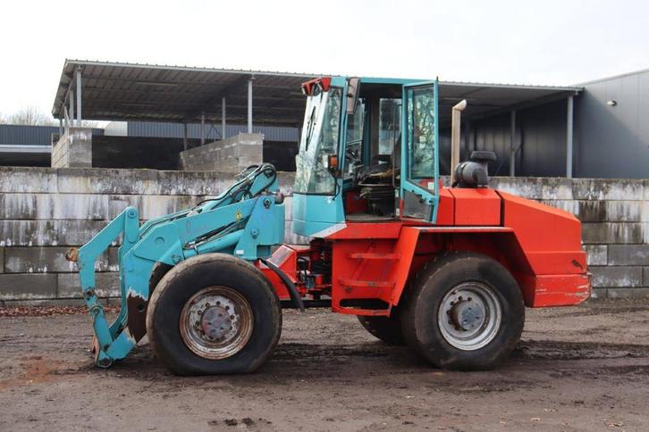 Veiling: Wiellader Paus RL1252SL Diesel 93kW 2000, Zakelijke goederen, Machines en Bouw | Kranen en Graafmachines, Wiellader of Shovel