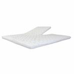 Talalay topper de luxe - 8cm - Split - 180/220, Verzenden, Wit, Overige typen, Nieuw