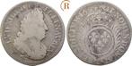 1/4 Ecu ueberpraegt 1694 Frankreich: Ludwig Xiv, 1643-1715:, Postzegels en Munten, Verzenden