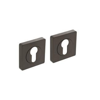 Cilinderrozet | Intersteel (Zamak, Antraciet, Set), Doe-het-zelf en Verbouw, Hang- en Sluitwerk, Nieuw, Verzenden