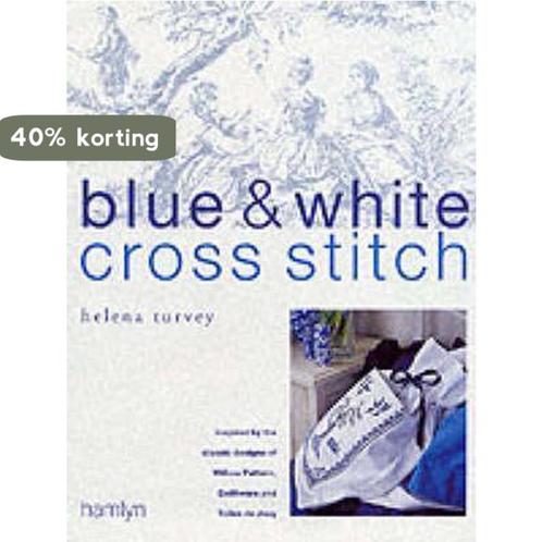 Blue and White Cross Stitch 9780600601944 Helena Turvey, Boeken, Taal | Engels, Gelezen, Verzenden