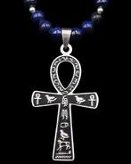 Lapis lazuli - Ankh-kruis uit het Egypte van de faraos:, Antiek en Kunst