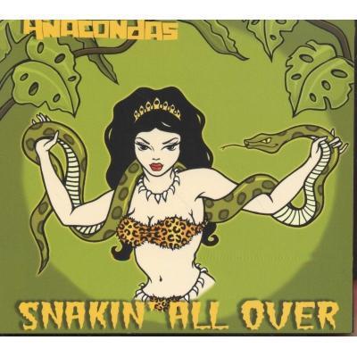 cd digi - The Anacondas - Snakin All Over, Cd's en Dvd's, Cd's | Rock, Zo goed als nieuw, Verzenden