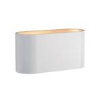 Spectrum - Wandlamp wit goud ovaal G9, Huis en Inrichting, Lampen | Wandlampen, Verzenden, Nieuw, Trendy verlichting