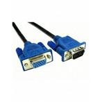 VGA Verleng Kabel Male naar Female 5 Meter (VGA kabels), Nieuw, Verzenden