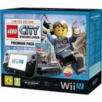 Wii U Console 32GB Zwart + Gamepad (Premium Pack Lego Cit..., Spelcomputers en Games, Spelcomputers | Nintendo Wii U, Ophalen of Verzenden