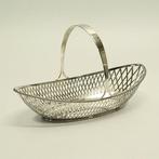 Antieke (1918) GROOT MODEL koekjes/fruitmand - HANDWERK -, Antiek en Kunst, Antiek | Goud en Zilver