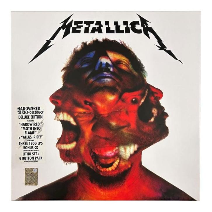 Metallica Hardwired To Self-Detruct (Deluxe Box Set 3LP +, Cd's en Dvd's, Vinyl | Overige Vinyl, Verzenden