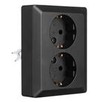 ION industries stopcontact half opbouw 2-voudig met, Ophalen of Verzenden, Nieuw