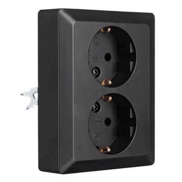 ION industries stopcontact half opbouw 2-voudig met beschikbaar voor biedingen