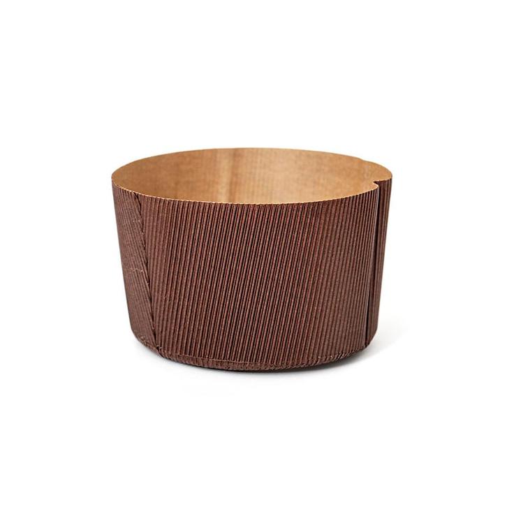 Canasta/Panettone Bakvorm Ø13x9,5(h) cm 5 stuks, Hobby en Vrije tijd, Taarten en Cupcakes maken, Nieuw, Verzenden