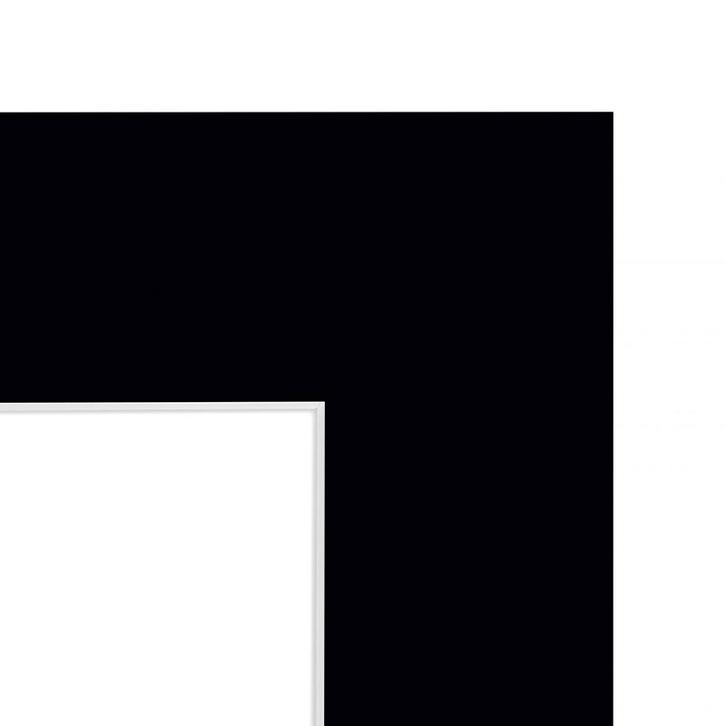 Passe Partout Zwart 50x65 cm, Huis en Inrichting, Woonaccessoires | Lijsten, Ophalen of Verzenden