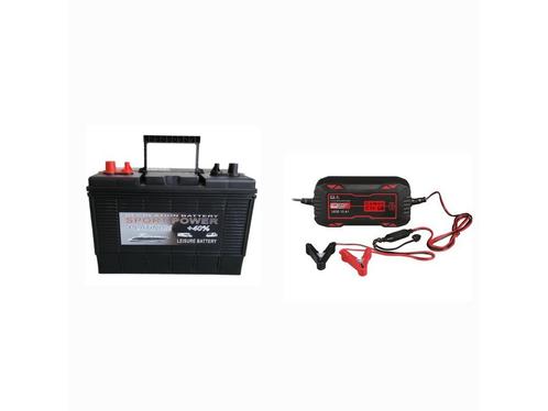 Combi Platinum dc31 110ah + 10Ah Lader, Auto-onderdelen, Accu's en Toebehoren, Nieuw, Verzenden