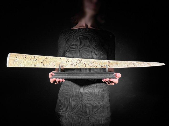 Geen minimumprijs - Grote gedetailleerde en gepatineerde, Antiek en Kunst, Kunst | Designobjecten