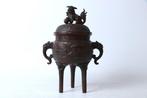 Fijn vervaardigde bronzen wierookbrander - Brons -, Antiek en Kunst