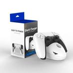 JYS Shark Charger-Wit (PlayStation 5) NIEUW, Spelcomputers en Games, Spelcomputers | Sony PlayStation Consoles | Accessoires, Ophalen of Verzenden