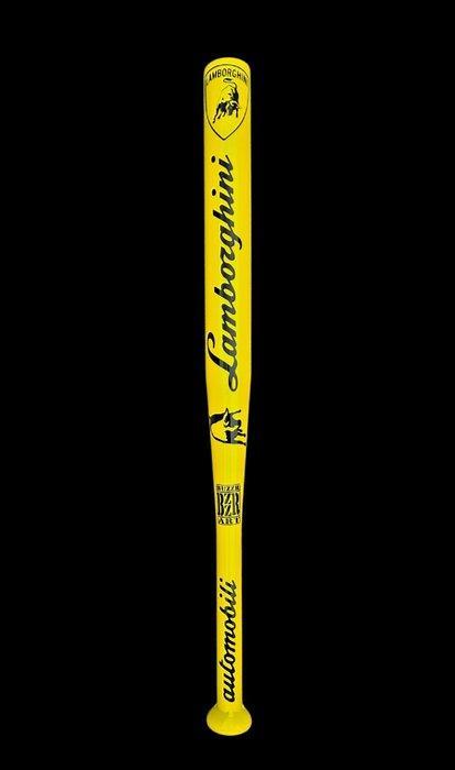 Moontje - Lamborghini Baseball Bat Yellow edition., Antiek en Kunst, Kunst | Schilderijen | Modern